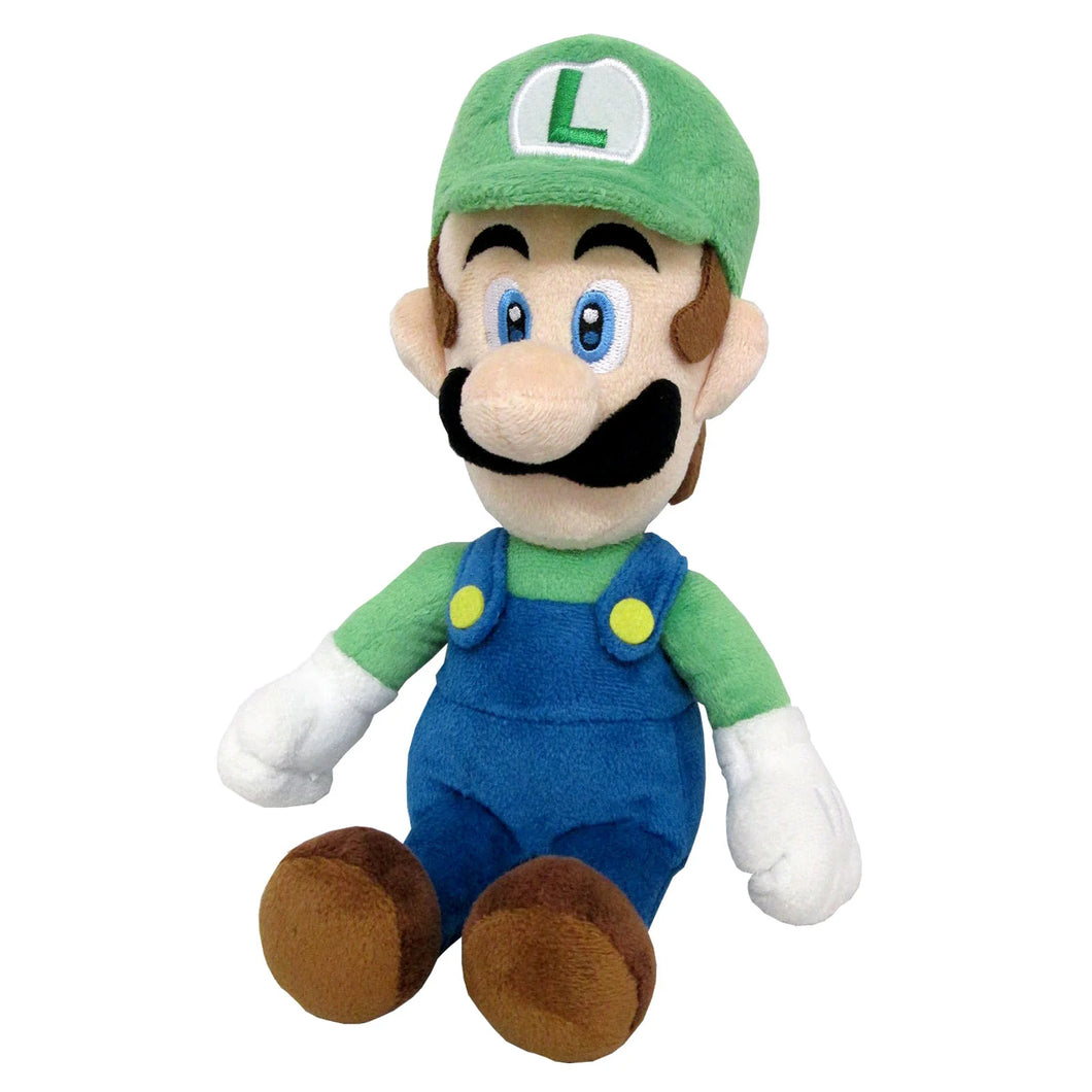 Super Mario Plush Luigi 10in All Star Collection Little Buddy