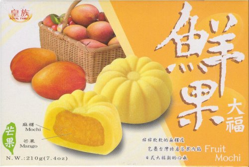 ROYAL Mochi Mango Fruit 7.4oz ROYAL FAMILY FOOD CO.