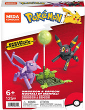 Load image into Gallery viewer, Pokemon Building Set Espeon &amp; Umbreon Mega Construx Mattel
