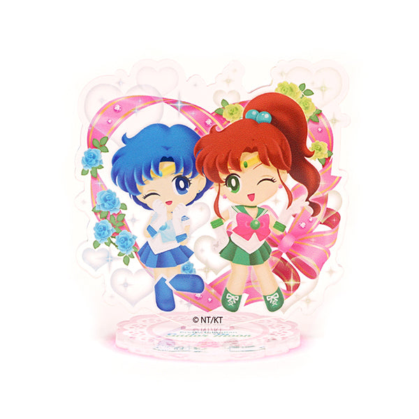 Sailor Moon Acrylic Stand Sailor Mercury & Sailor Jupiter Pair