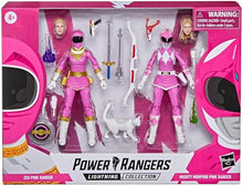 Load image into Gallery viewer, Mighty Morphin Power Rangers Lightning Collection Pink Ranger &amp; Zeo Pink Ranger 6&quot; Articulated Action Figure Set
