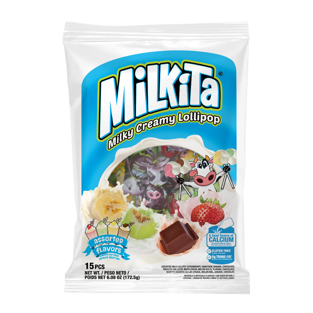 Milkita Milky Creamy Lollipop Assorted Flavors