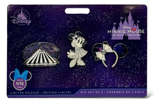 Load image into Gallery viewer, Disney Park Minnie Mouse Main Attraction Pins - Set of 3
