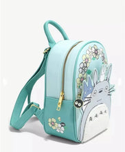 Load image into Gallery viewer, Studio Ghibli Mini Backpack My Neighbor Totoro Floral Loungefly
