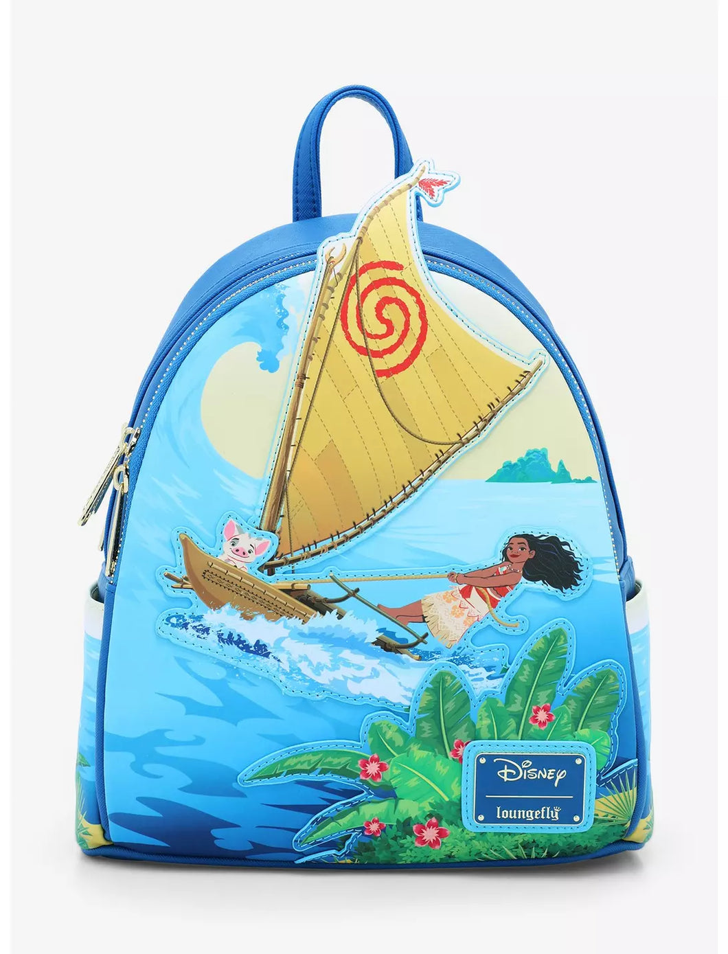 Disney Mini Backpack Moana and Pua Canoe Loungefly