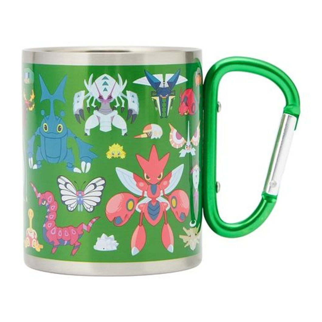 Pokemon Mug with Carabiner Bug Type BUG OUT! Pokemon Center
