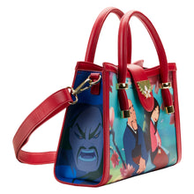 Load image into Gallery viewer, Disney Crossbody Bag Mulan Princess Scenes Loungefly
