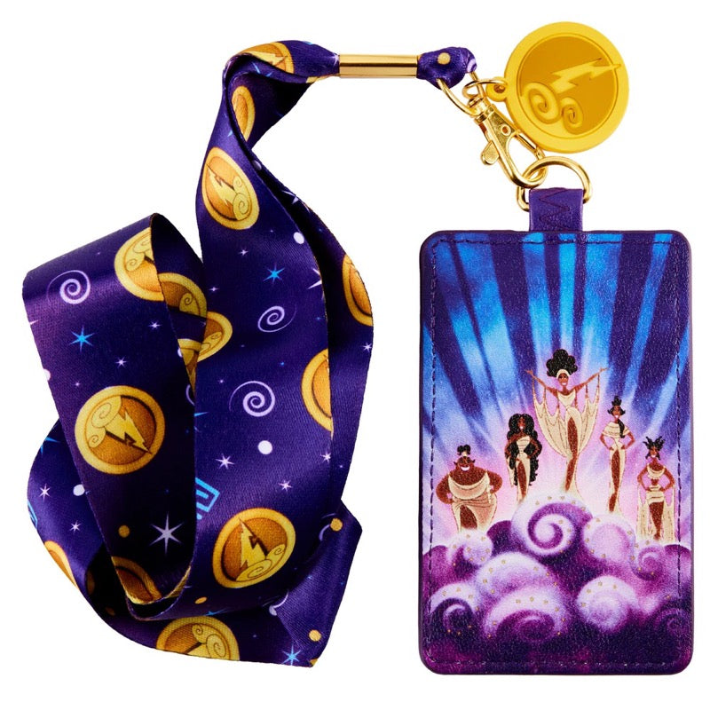 Disney Lanyard Cardholder Hercules Muses Loungefly