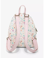 Load image into Gallery viewer, Disney Mini Backpack Tinkerbell Pastel Mushroom AOP Loungefly
