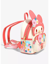 Load image into Gallery viewer, Sanrio Mini Backpack My Melody Figural Floral Loungefly
