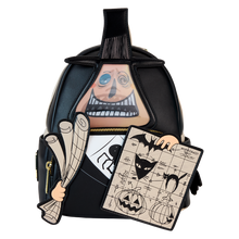 Load image into Gallery viewer, Disney Mini Backpack The Nightmare Before Christmas Mayor with Plans Cosplay Lenticular Loungefly
