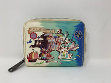 Load image into Gallery viewer, Disney Crossbody Wallet Set Neverland Map Watercolor Loungefly
