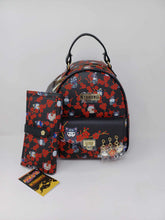 Load image into Gallery viewer, Naruto Mini Backpack Wallet Set Nyaruto Floral Mad Engine
