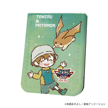 Load image into Gallery viewer, Digimon Adventure 02 Leather Sticky Notes Book
