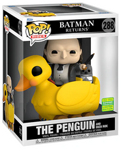 Load image into Gallery viewer, DC Figure Batman Returns The Penguin and Duck Ride Pop! Rides 288 Summer Convention 2022 Funko
