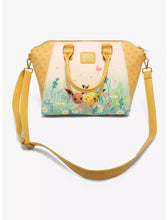 Load image into Gallery viewer, Pokemon Satchel Bag Eevee &amp; Pikachu Floral Loungefly
