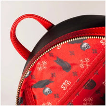 Load image into Gallery viewer, Public Domain Literary Horror Books Mini Backpack Edgar Allan Poe Loungefly
