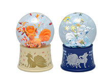 Load image into Gallery viewer, Pocket Monster Sun-Moon Rokon's Crystal Season Vulpix or Alolan Vulpix Snow Globe
