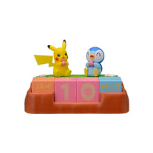 Load image into Gallery viewer, Pokemon Pikachu and Piplup Perpetual Calendar Prize Sega
