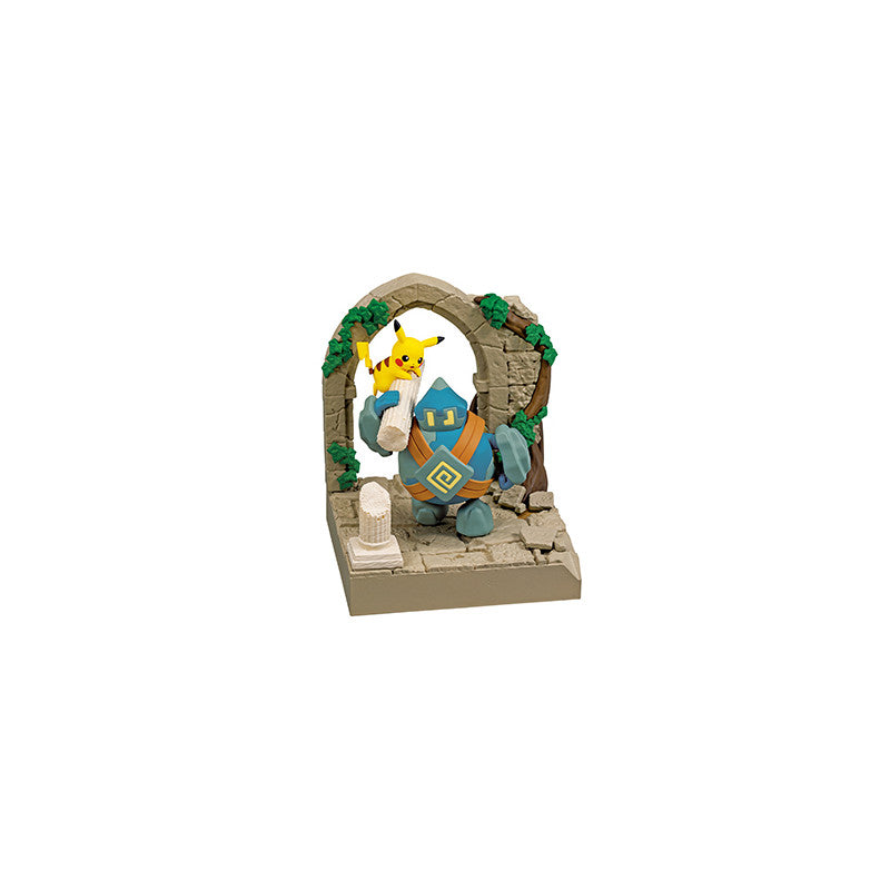 Pokemon Blind Box Diorama Collection Old Castle Ruins Re-Ment