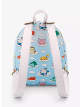 Load image into Gallery viewer, Pokemon Mini Backpack Sleeping Characters Loungefly
