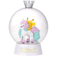 Load image into Gallery viewer, Pokemon Dome Light Figure Galarian Ponyta &amp; Pikachu For You Dramatic Collection Ichiban Kuji Bandai
