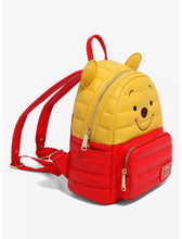 Load image into Gallery viewer, Disney Mini Backpack Winnie the Pooh Puffer Loungefly
