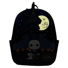 Load image into Gallery viewer, Disney Mini Backpack Jack Skellington Zero GITD Loungefly

