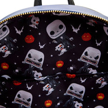 Load image into Gallery viewer, Disney Mini Backpack Jack Skellington Zero GITD Loungefly
