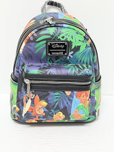 Load image into Gallery viewer, Disney Mini Backpack &amp; Wallet Set Peter Pan Lost Boys Scene Loungefly
