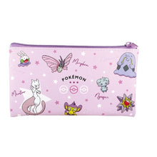 Load image into Gallery viewer, Pokemon Zipper Pouch Purple Pattern Pokemon Center
