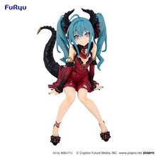 Load image into Gallery viewer, Piapro Noodle Stopper Figure Hatsune Miku Villain (Red Color Version) FuRyu
