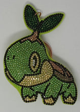 Load image into Gallery viewer, Pokemon Plush Keychain Turtwig Rhinestone ShoPro
