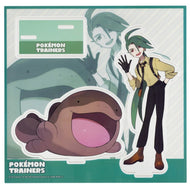 Pokemon Acrylic Stand Rika and Clodsire Pokemon Trainers