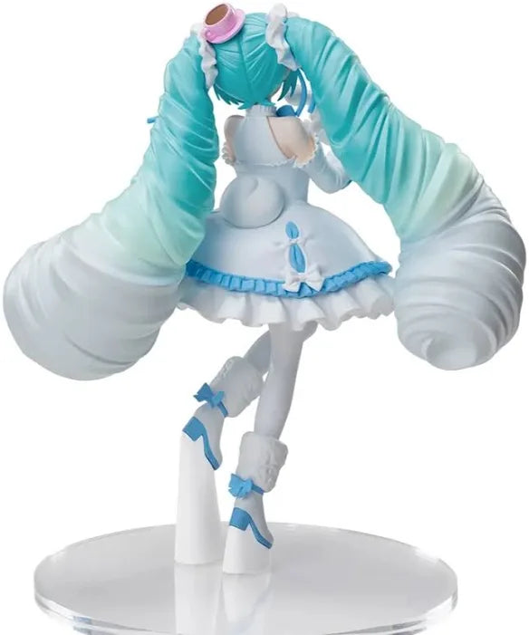 Luminasta Prize Figure Hatsune Miku x Cinnamoroll White Dress Ver. Sanrio Collaboration SEGA