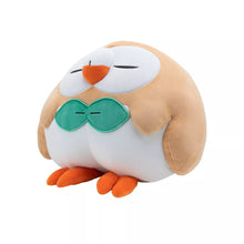 Load image into Gallery viewer, Pokemon Plush Rowlet Sleeping Large Jazwares
