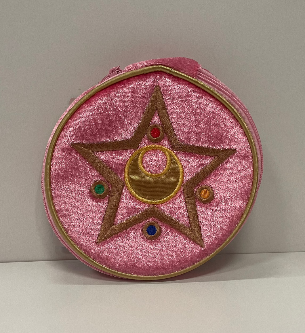 Sailor Moon Crystal Star Zipper Pouch 20th Anniversary Ichiban Kuji Banpresto