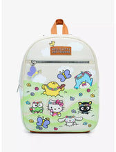 Load image into Gallery viewer, Sanrio Mini Backpack Hello Kitty And Friends Flower Fields Bioworld
