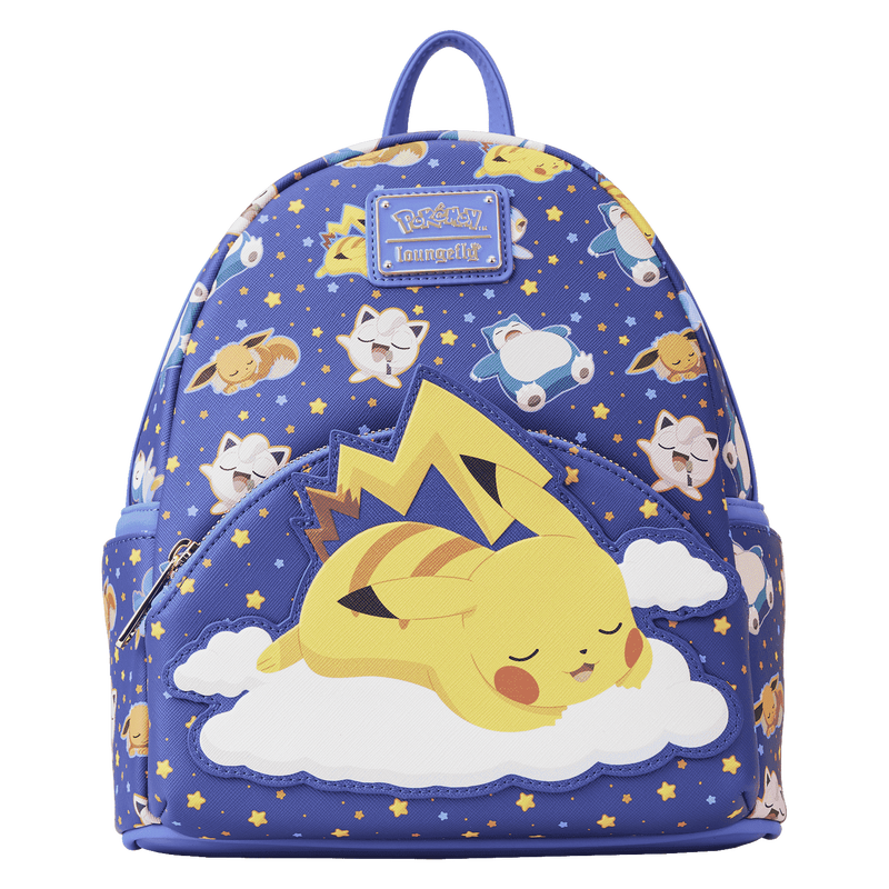 Pokemon Mini Backpack Sleeping Pikachu Loungefly