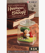 Load image into Gallery viewer, Peanuts Blind Box Snoopy &amp; Friends Terrarium Happiness Re-Ment
