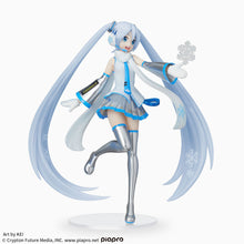 Load image into Gallery viewer, Piapro Figure Hatsune Miku Snow Miku Sky Town Ver. Luminasta SEGA [Damaged Packaging]
