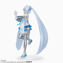 Load image into Gallery viewer, Piapro Figure Hatsune Miku Snow Miku Sky Town Ver. Luminasta SEGA
