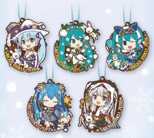 Load image into Gallery viewer, Hatsune Miku Keychain Snow Miku 2014-2018 F Prize Ichiban Kuji
