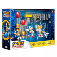 Sonic the Hedgehog Figure Set Sonic, Tails, & Accessories Jakks
