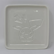 Pokemon Soy Sauce Dish Pikachu Front View Ver. Brilliant Diamond & Shining Pearl Amazon