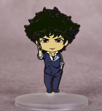 Load image into Gallery viewer, Cowboy Bebop Enamel Pin Spike Spiegel Nendoroid Goodsmile
