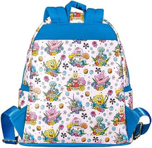 Load image into Gallery viewer, Spongebob Mini Backpack Tattoo AOP Loungefly
