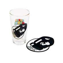 Load image into Gallery viewer, Super Mario Glass and Coaster Set Villains Geeknet
