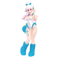Super Sonico Figure Unicorn Outfit White Pearl Ver. AS-IS FuRyu