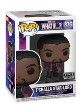 Load image into Gallery viewer, Marvel Figure What If...? T&#39;Challa Star-Lord Unmasked Bobble-Head Pop! 876 Funko
